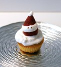 Cup cake con Babbo Natale